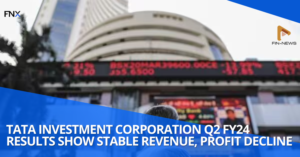 Tata Investment Corporation Q2 FY24: Modest Revenue Growth Amid Slight Dip in Profit
